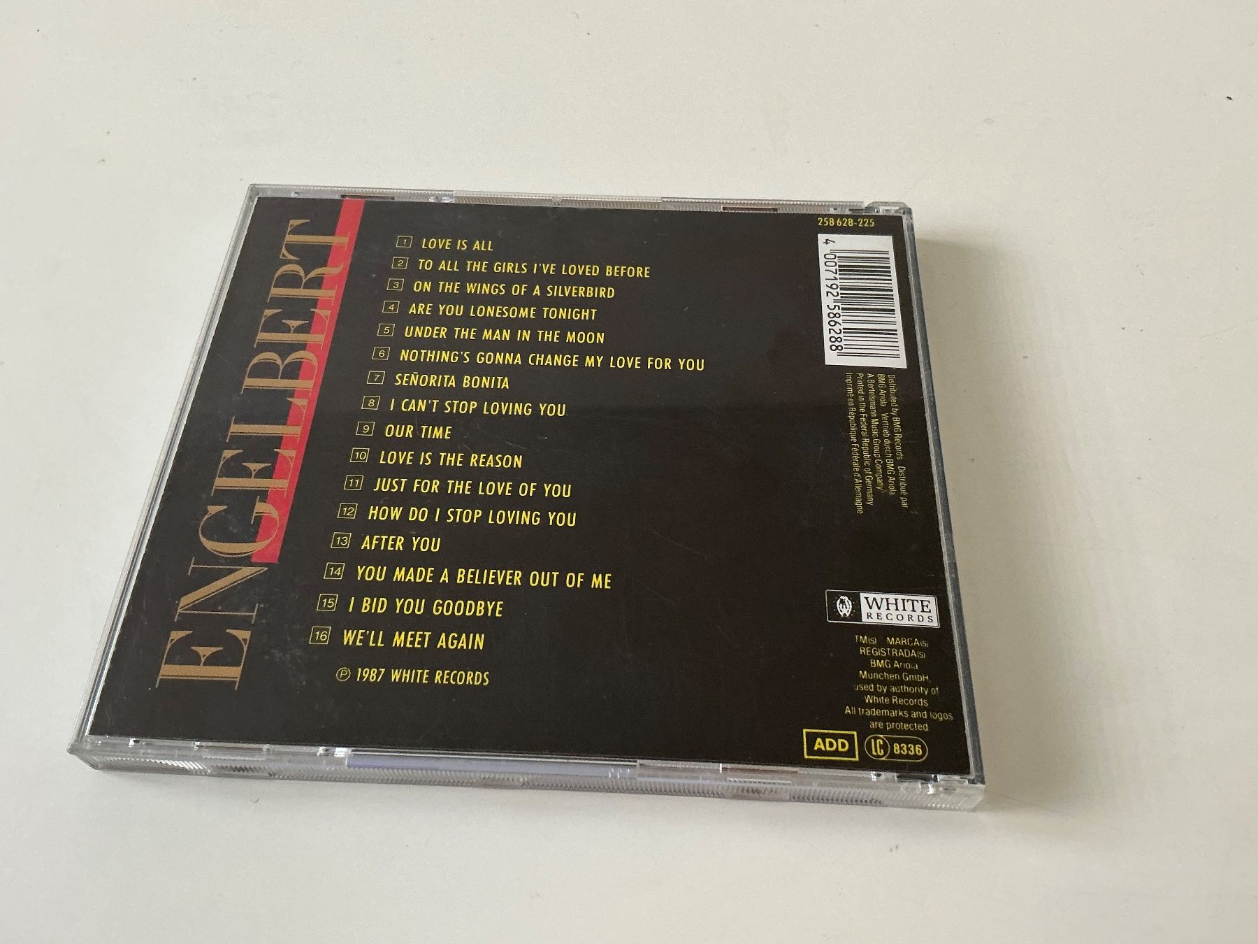 CDs: Engelbert / Remember - I love You / 1987 – Gebraucht aus Dübendorf von Shreck 1