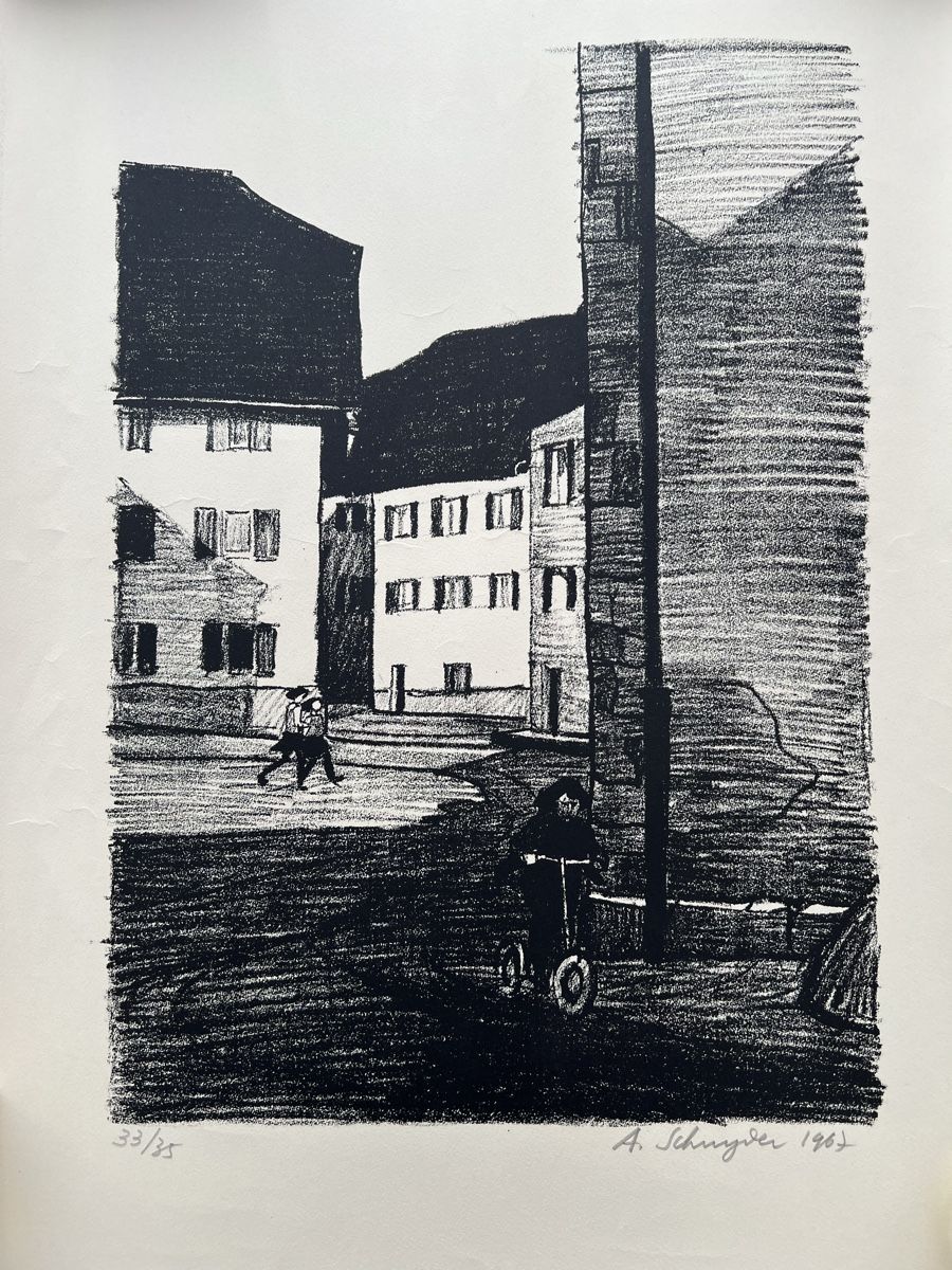 Grafica & Litografie: Lithographie Albert Schnyder – Nuovo (secondo la descrizione) da Zumikon venduto da Fmuri