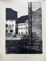 Lithographie Albert Schnyder
