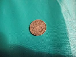 10 Rp  1876 Pièce magnifique Rare  Top du Top