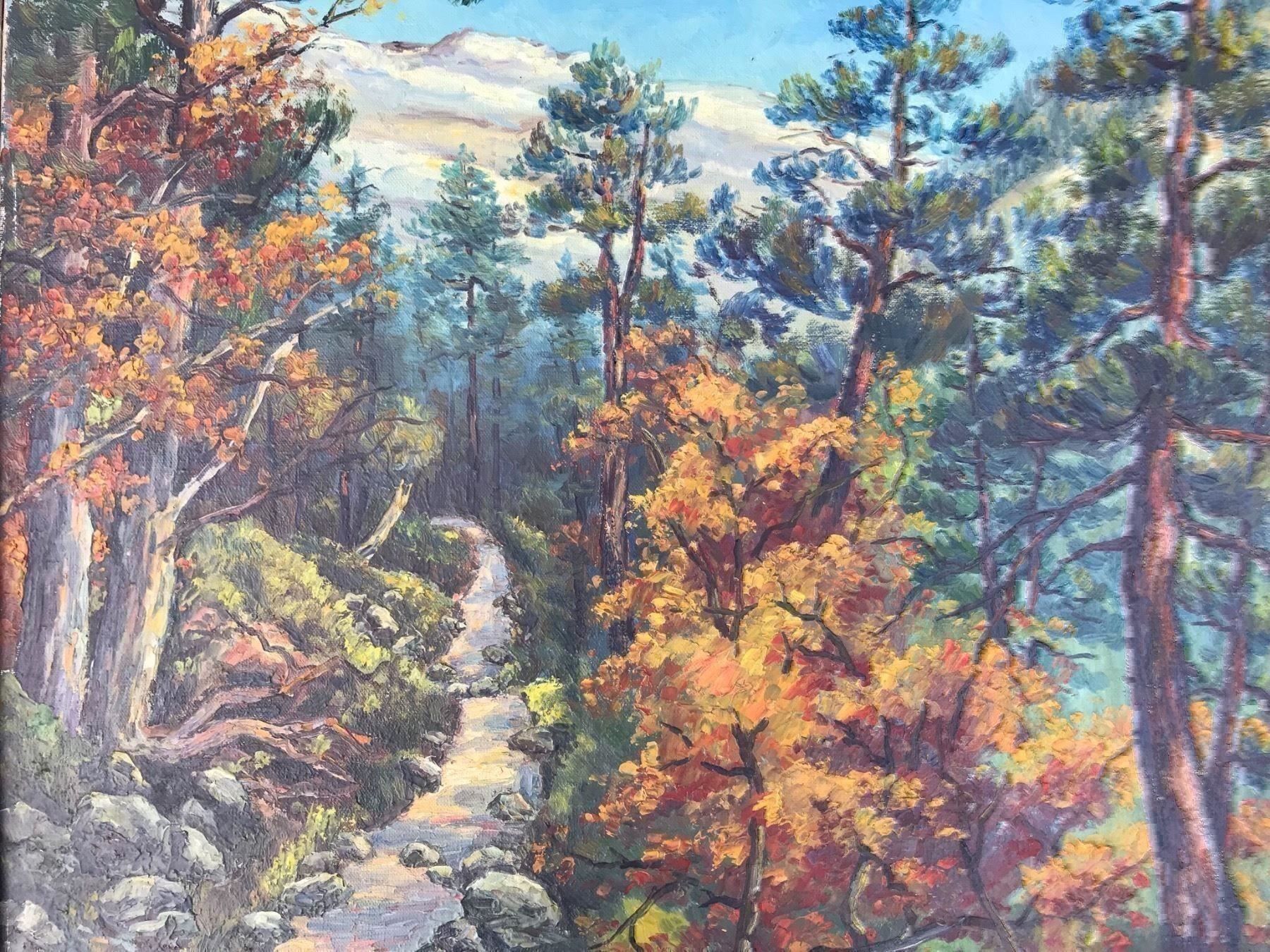 Dipinti: Ölgemälde Landschaft von Joseph Kälin – Usato da Rünenberg venduto da Fendi02 1