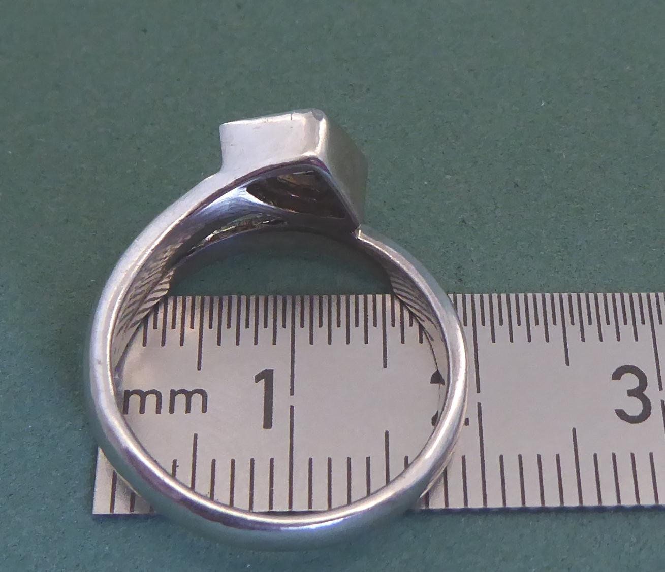Ringe: Ring 925 Silber mit synthetischem Stein – Gebraucht aus Muri AG von silvermouse007 3