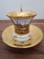 Vedutentasse - Sammlerstück - Biedermeier, ca. 1820