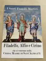  Heilige Filadelfo Alfio Cirino santi fratelli 8x11 cm