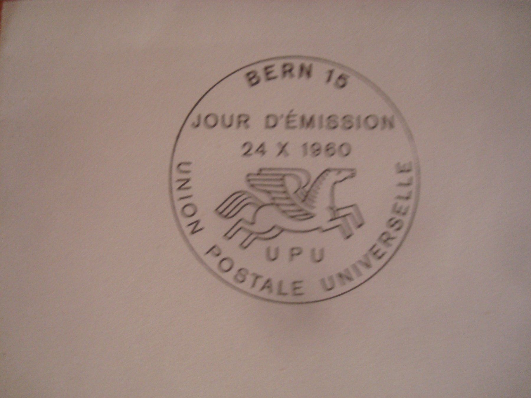 Tutti i francobolli: GA 1960 FDC UPU Union Postale Universelle – Usato da Gordola venduto da Polentaefung 1