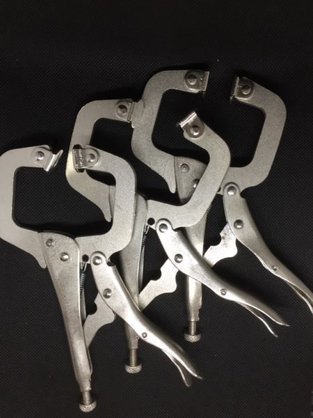Tutti gli attrezzi: Schraubzwingen Grip Locking 6“ / 3 Pcs. – Nuovo e nell'imballaggio originale da Seon venduto da Aaargauer01