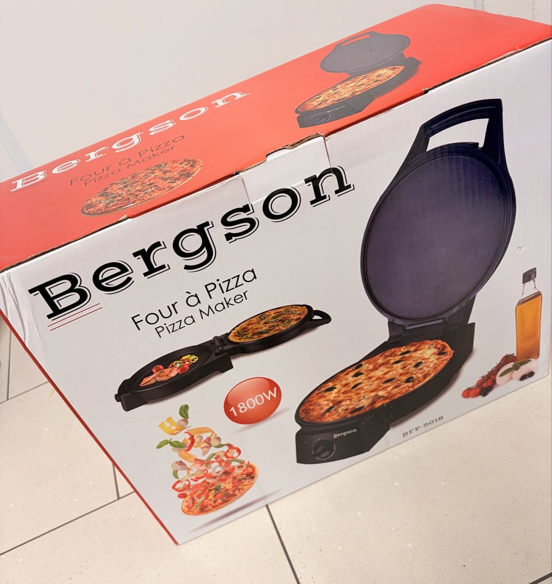 Four à pizza: Pizzaofen 1800 Watt – Neuf avec emballage d'origine à Killwangen par nat_85bb 1