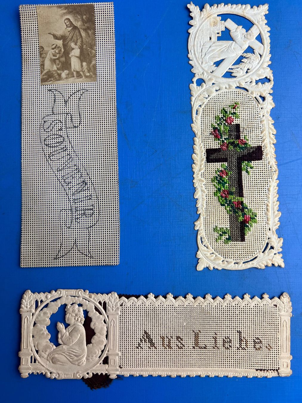 Sonstiges zum Sammeln & Seltenes: 3 religiöse Buchzeichen ca. 16 x 5 cm – Gebraucht aus Unterengstringen von Gustav03