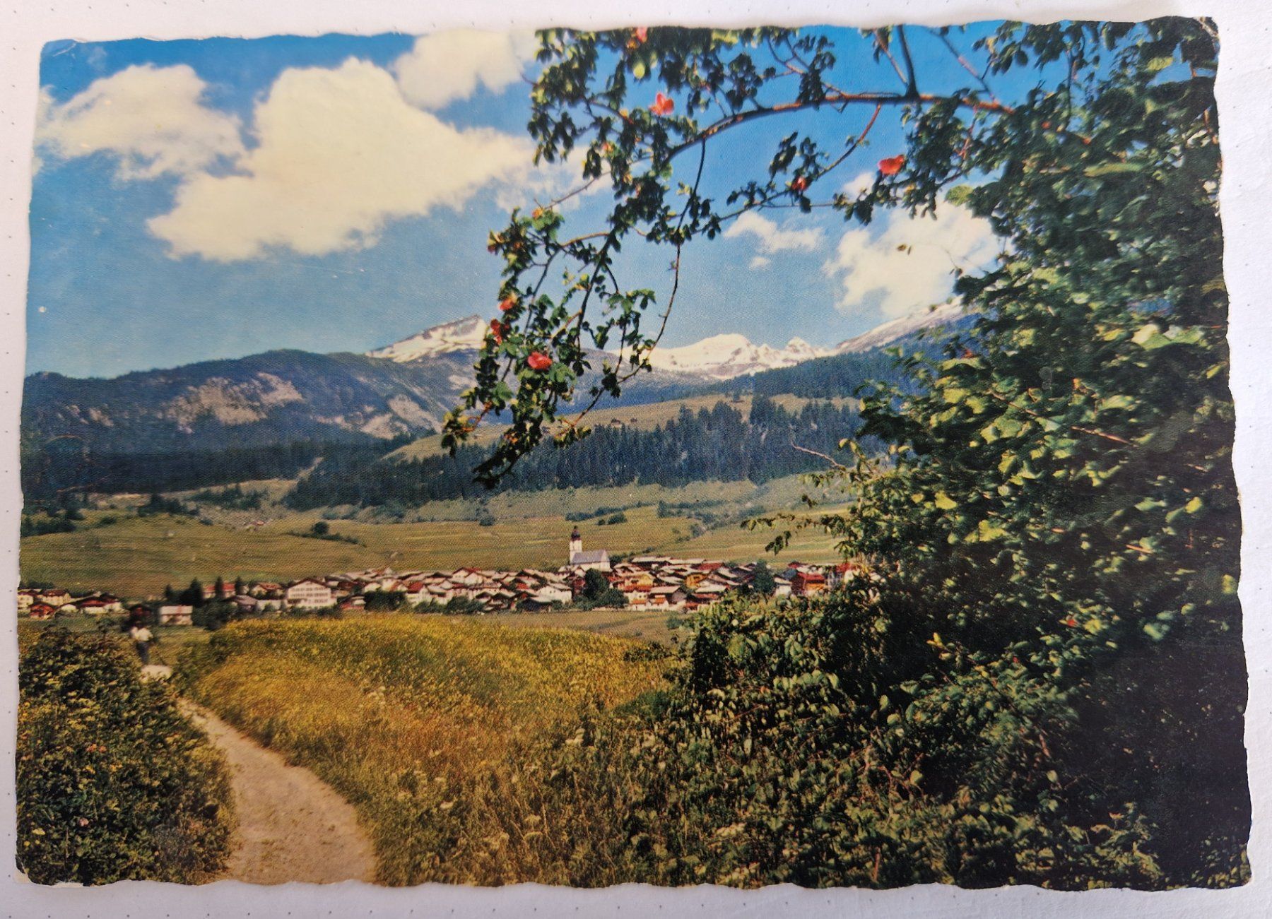 Cartoline postali: Flims Dorf 1958 – Usato da Melchnau venduto da Fishel