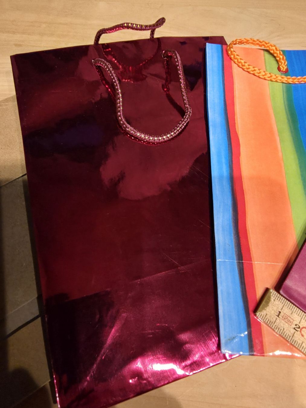 Carta: 4 Papiertragetaschen, Geschenktaschen, Herbstdeko – Nuovo (secondo la descrizione) da Kesswil venduto da mie_g89p 1
