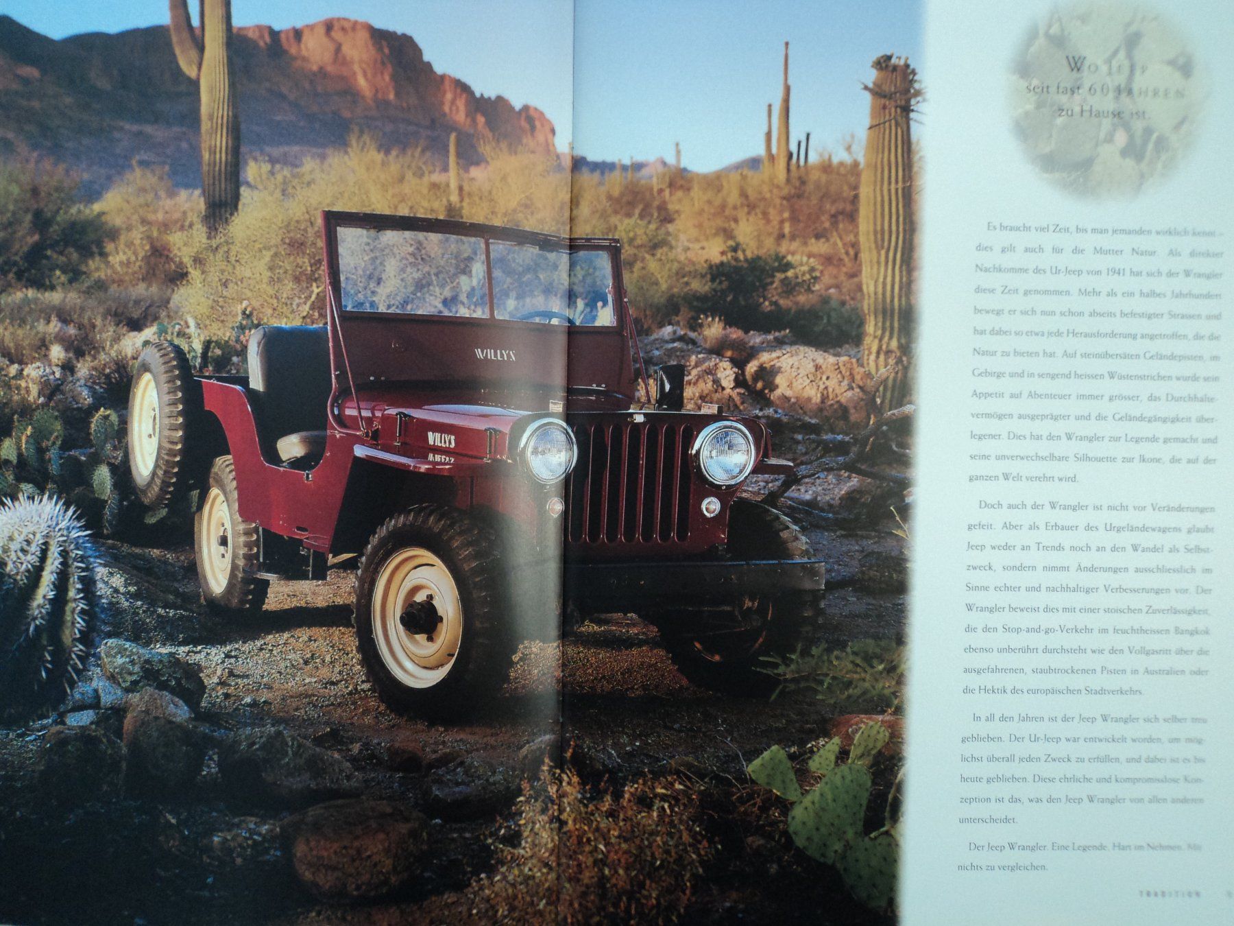 Jeep Dokumente: Prospekt Jeep Wrangler 1998 – Gebraucht aus Schwarzenburg von modelCARama 3