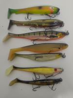 Gummifische, Westin, PigShad, Svartzonker