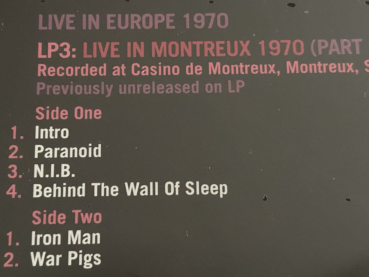 Dischi in vinile: Black Sabbath Box. Neu noch ungeöffnet – Nuovo e nell'imballaggio originale da Faulensee venduto da Mizuno06 6