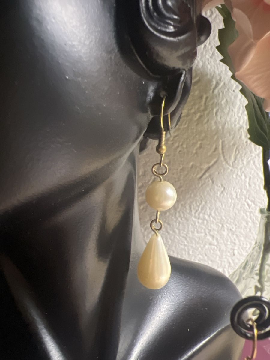 Ohrringe & -stecker: Elegante Perlen Ohrringe – Gebraucht aus Seon von Sunny-Schmuck78 1