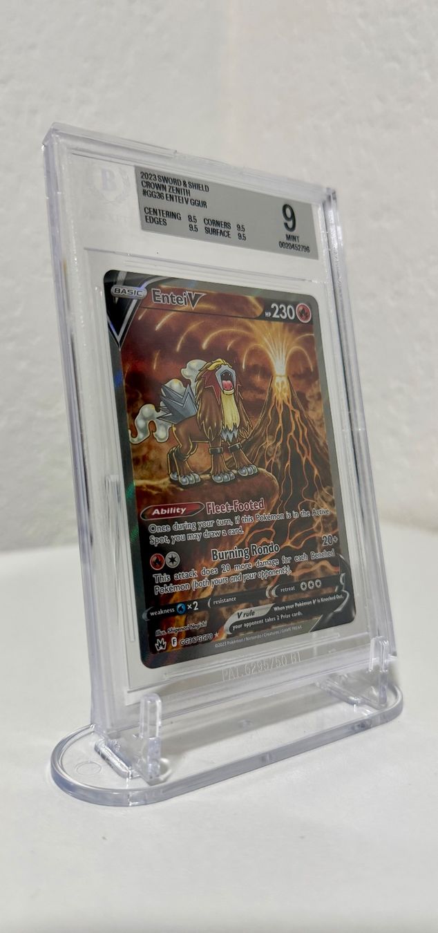 Cartes: Entei V Crown Zenith Galarian Gallery BGS9 – D'occasion à Kleinlützel par Slab_Village
