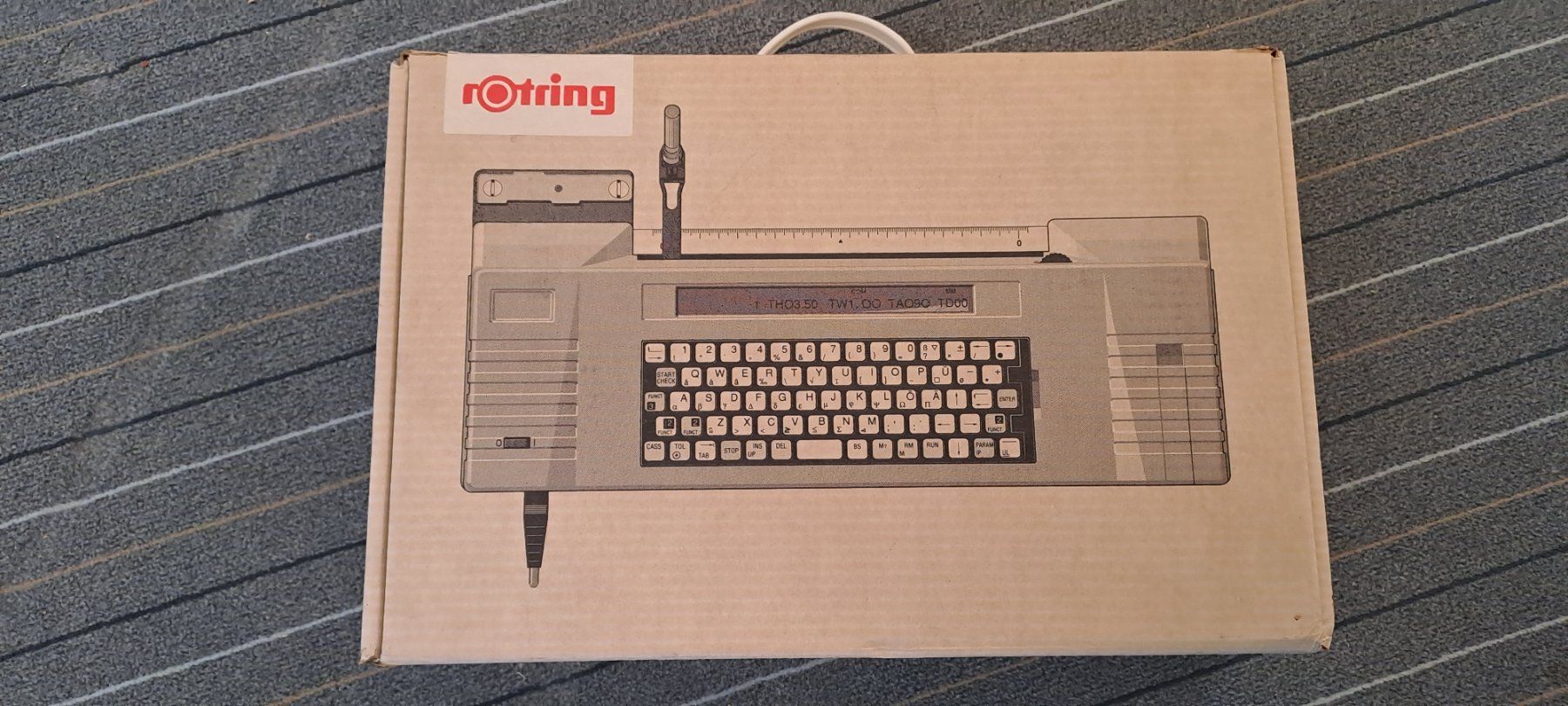 Alle Maschinen: Rotring NC-Plotter CAD Zeichenmaschine CS55 – Gebraucht aus Safenwil von Werfeli01