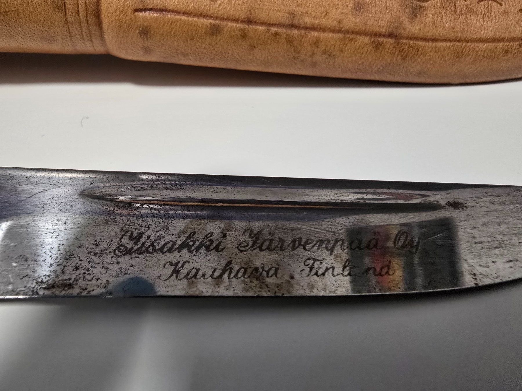 Coltellini militari: Puukko Ranger Messer mit Lederscheide – Usato da Löhningen venduto da Sanmyk 5