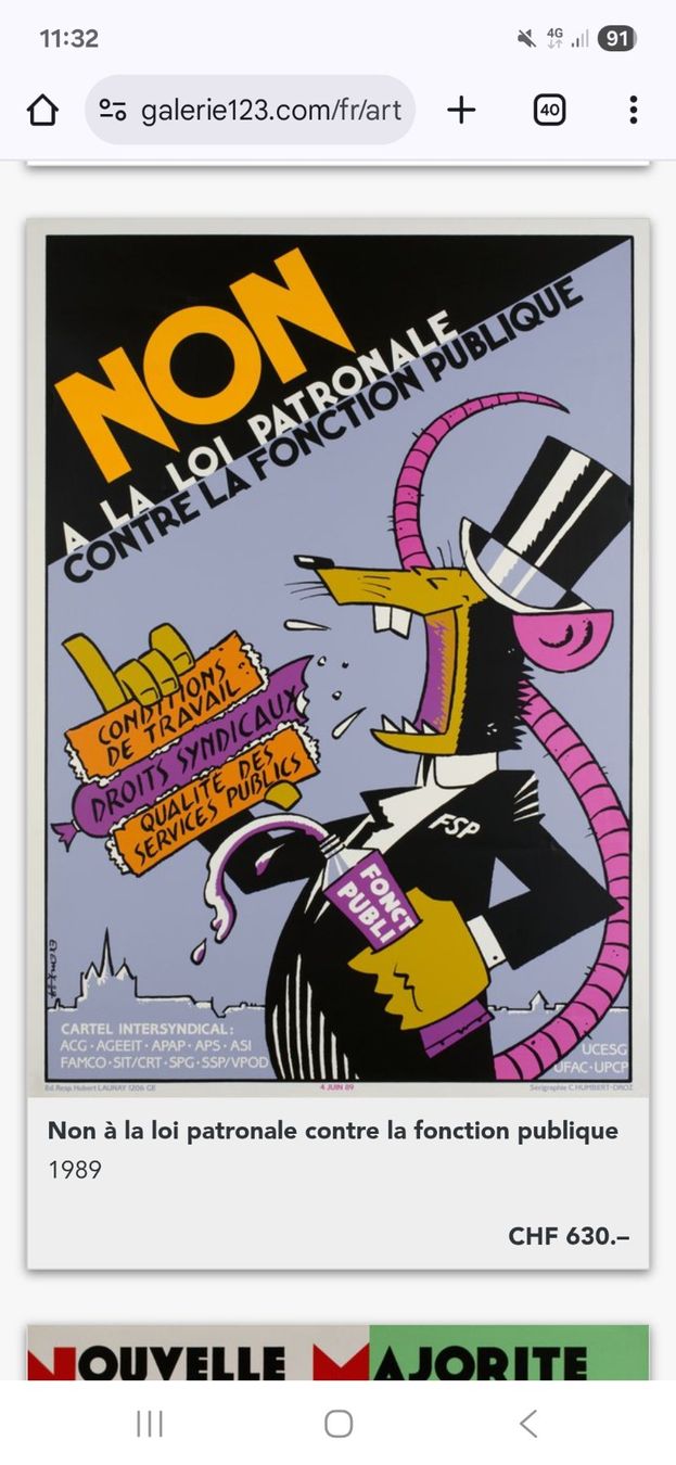 Foto & Immagini: Affiche EXEM 1989 – Usato da Genève venduto da GenevaLuxury 3