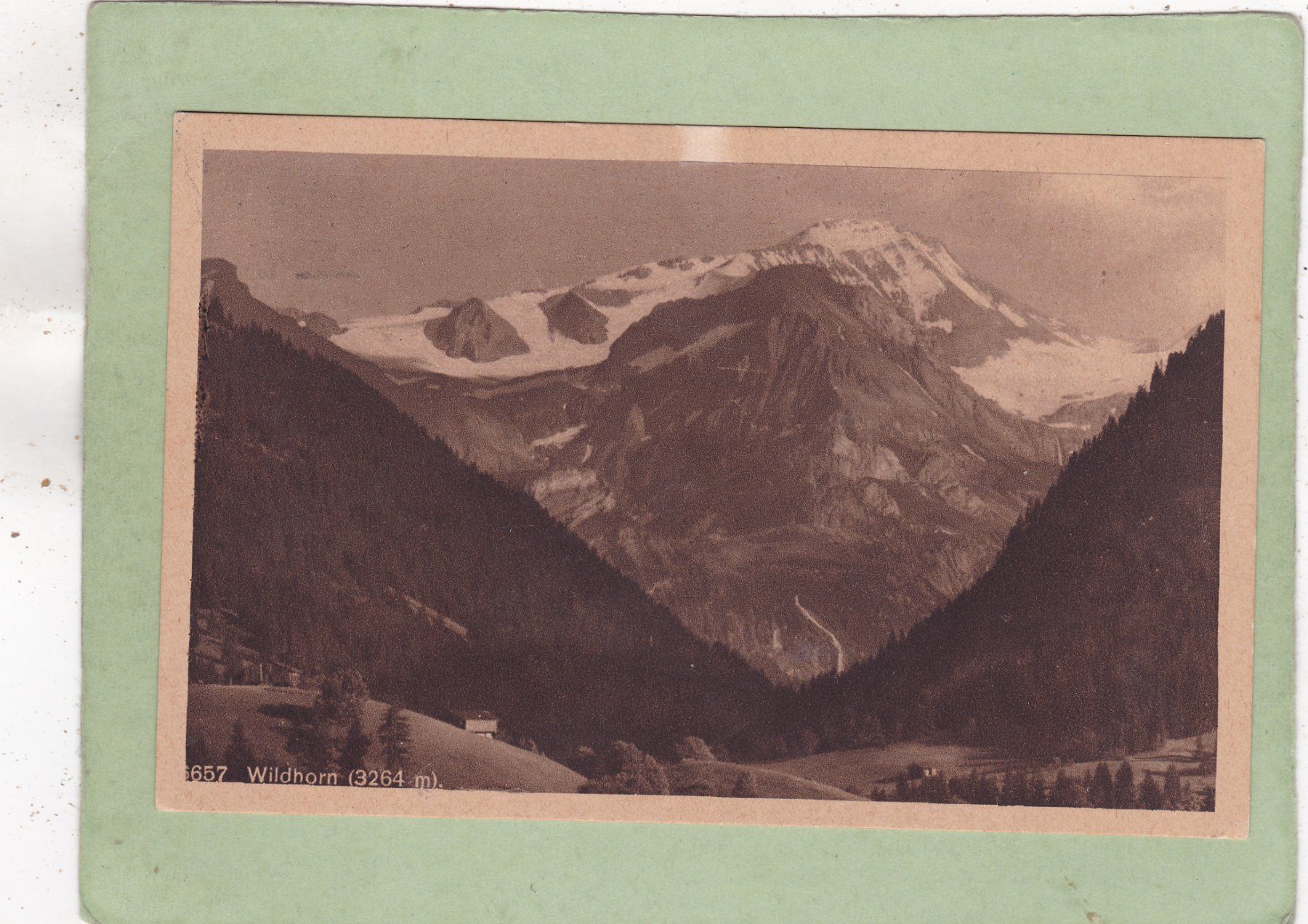 Ansichtskarten: Wildhorn 1922 – Gebraucht aus Herisau von Lisegrat2008
