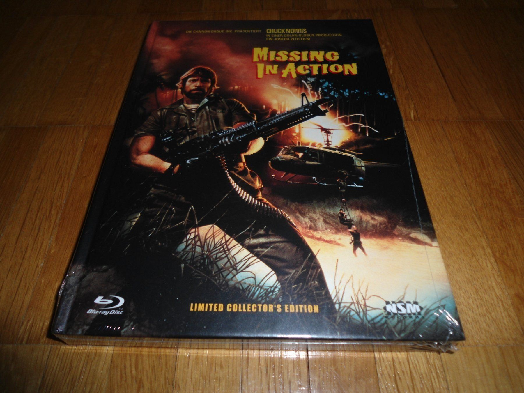 Tutti i DVDs: Missing in Action - MEDIABOOK - A - NSM - UNCUT – Nuovo e nell'imballaggio originale da Basel venduto da havsok