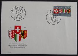 1965 - CH - Znr. 432 / Einzelwert - FDC - ES - 01.06.1965