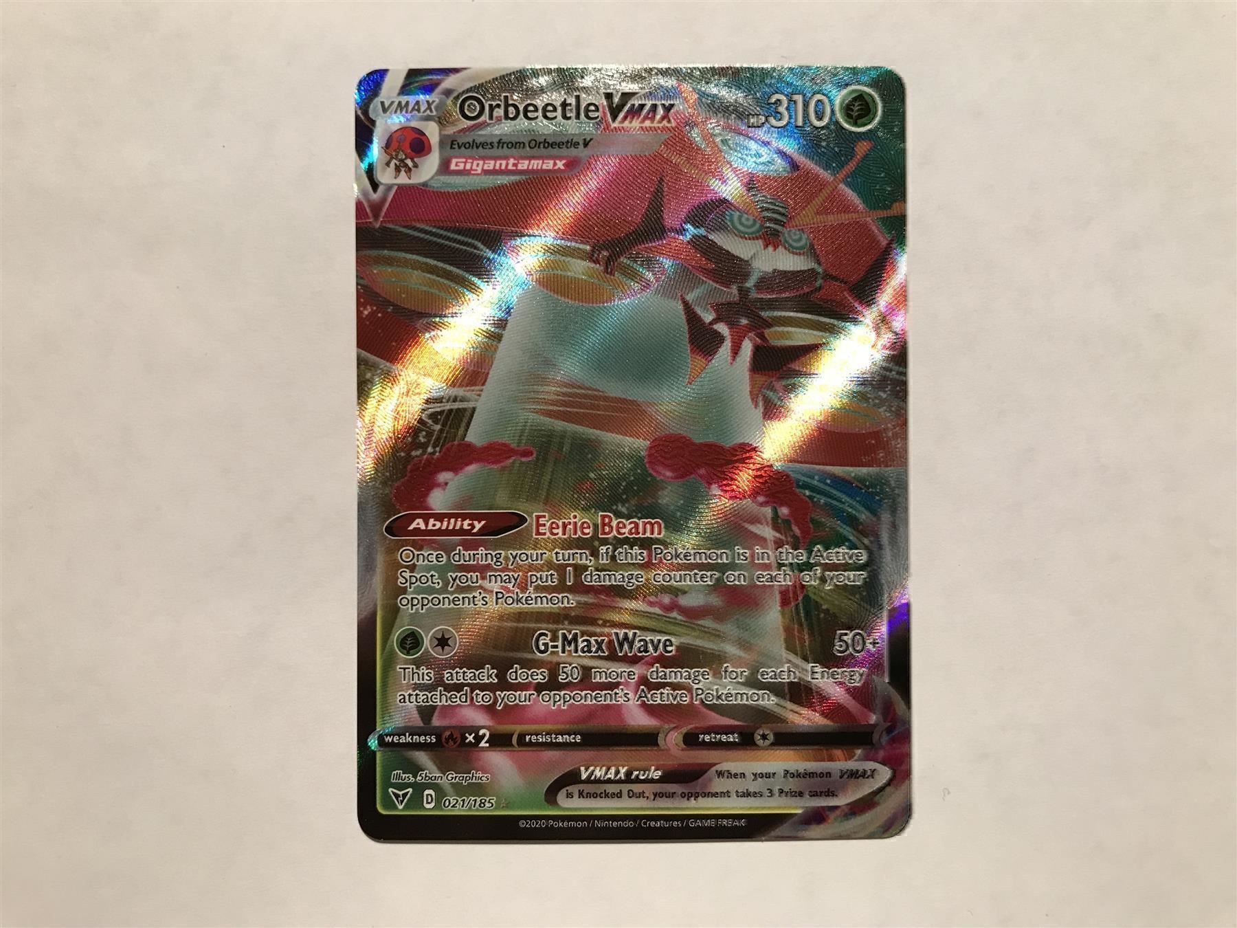 Pokémon Carte collezionabili: Orbeetle Vmax – Nuovo (secondo la descrizione) da Hagendorn venduto da Pokecollectorch 1