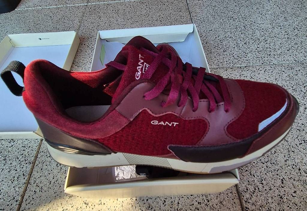 Gant Scarpe da uomo: Gant Andrew 15631982 Weinrot  Gr-46 – Nuovo (secondo la descrizione) da Basel venduto da pedjolino01
