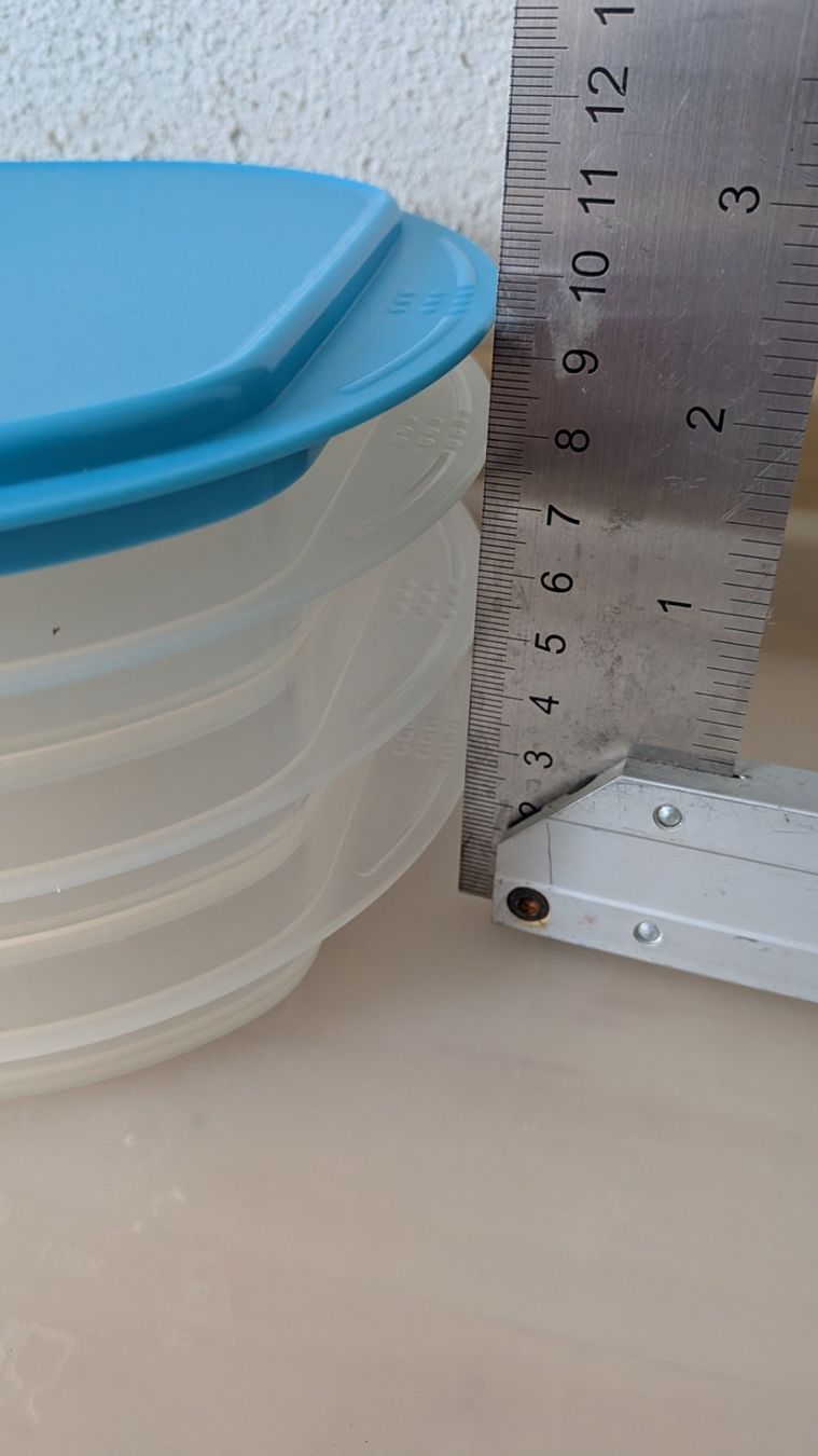 Tupperware Contenitori & Simili: Tupperware  Kühlschrankbehälter 4 teilig mit Deckel – Usato da Horw venduto da Rebuho 3