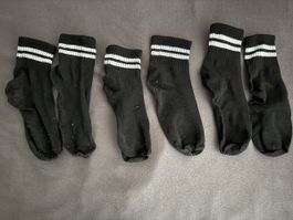 Lot socquettes noires 47