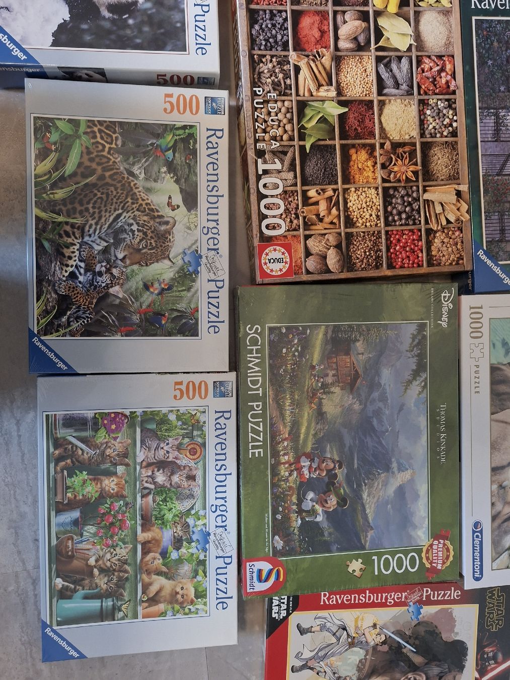 Ravensburger Puzzles: 12 puzzles – Neuf avec emballage d'origine à Monthey par Petit_chat69 4
