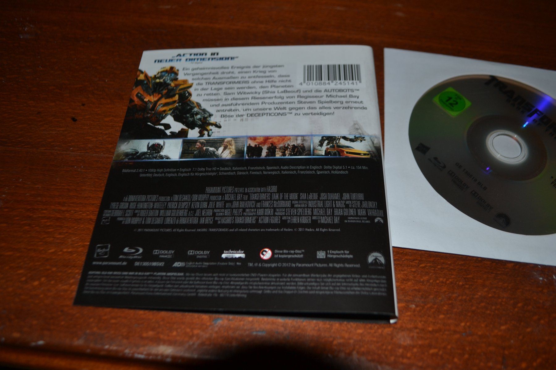 Tutti i DVDs: Transformers 3 (wie sichtbar) – Usato da Laupen ZH venduto da chefdom 1