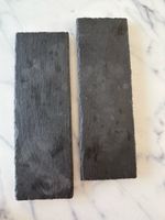 2 Servierplatten aus Schiefer