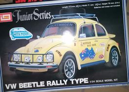VW Käfer Rallye Modellbausatz 1:24, Junior Serie, Neu!