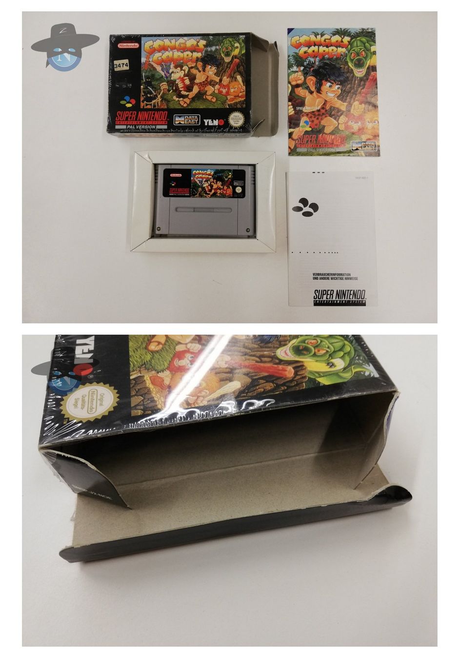 Nintendo Giochi: Congo's Caper / Super Nintendo SNES – Usato da St. Gallen venduto da zorro_dc 2