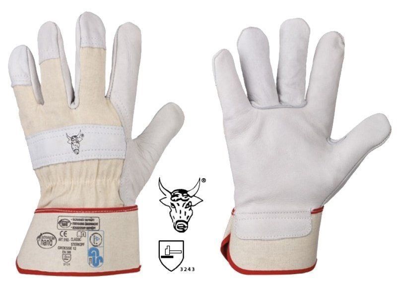 Guanti & manicotti: Leder-Handschuhe, Rind Vollleder Gr. 11 – Nuovo e nell'imballaggio originale da Vaduz venduto da Newgloves