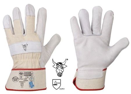 Leder-Handschuhe, Rind Vollleder Gr. 11