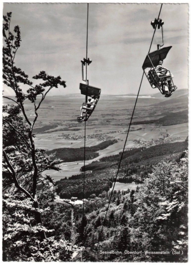 Ansichtskarten: Weissenstein - Sessellift – Gebraucht aus Binningen von Mountainrider