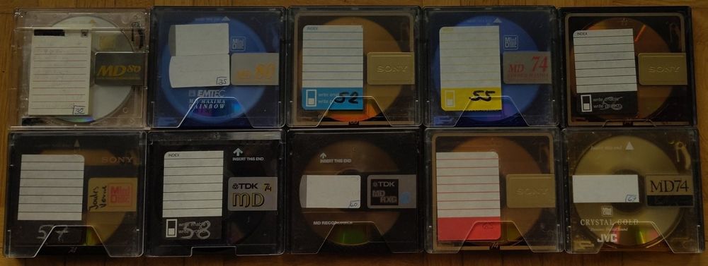 10 MiniDisc | Kaufen auf Ricardo