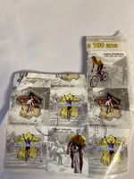 7 Timbres Tour de France 100 Ans Armstrong, Indurain etc.