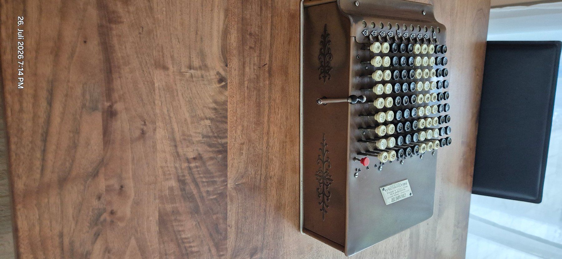 Alle Maschinen: Antiker Comptometer von Felt & Tarrant Chicago – Gebraucht aus Emmenbrücke von loeschi01 4