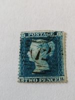 Two Pence Blue 1855 