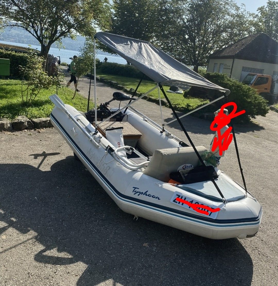 Bombard Barche: Schlauchboot Bombard Typhoon 335 mit Yamaha Aussenborder – Usato da Aesch (Neftenbach) venduto da Paalbertin