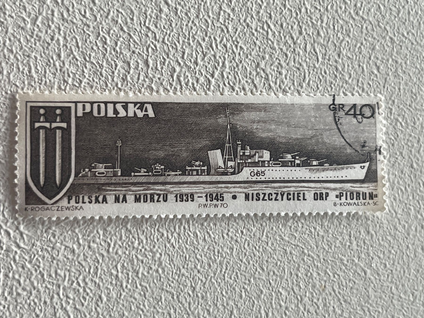Tous les timbres: Polen Briefmarke – D'occasion à Chiasso par AzenYa