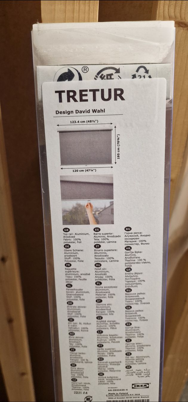 Vorhänge: TRETUR Verdunklungsrollo – Neu und originalverpackt aus Zürich von yoooh 2