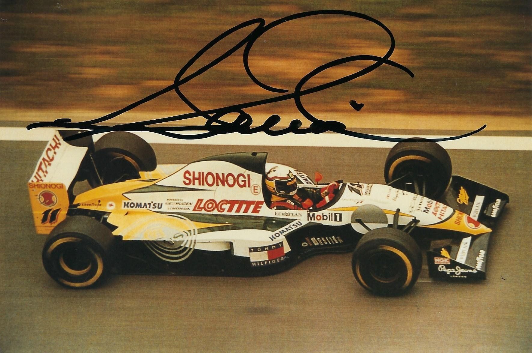 Autografi: Alessandro Zanardi, Formel 1 – Usato da Aarburg venduto da Hktm