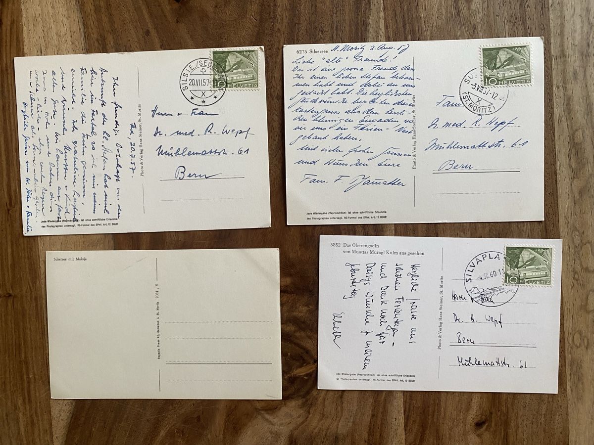 Ansichtskarten: 4 alte Ansichtskarten – Gebraucht aus Thörishaus von luc_nsv9 1