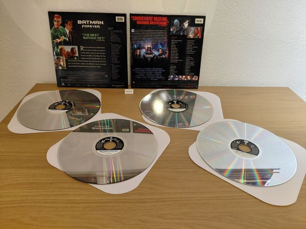 Alle DVDs: LaserDisc NTSC USA Batman Forever + Batman & Robin – Gebraucht aus La Chaux-de-Fonds von Ried2-D2 1