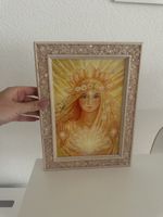 Spirituelles Bild mit Rosenquarz