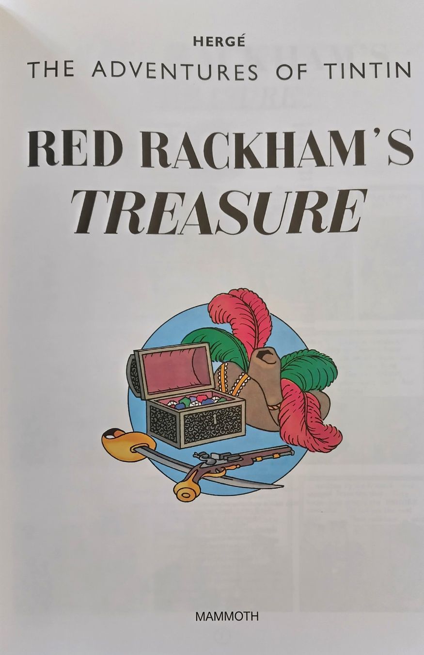 Fumetti: Tim und Struppi englisch - Red Rackham's Treasure  Softcover – Usato da Bellach venduto da JingleJerry 2