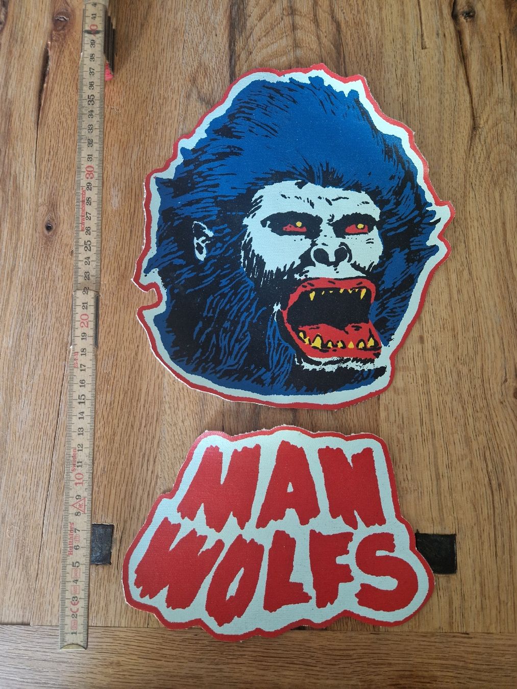 Plaketten & Abzeichen: Man Wolfs Badges – Neu (gemäss Beschreibung) aus Basel von AvideZa 1